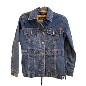 Eddie Bauer Vintage Denim Jean Jacket - Size XS (fits like 4/6)